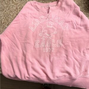 American Eagle Dusty Rose Pullover